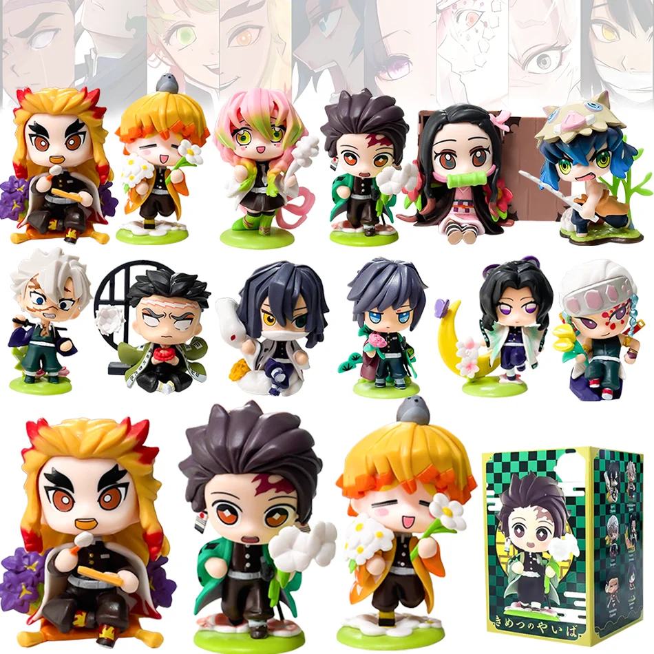 Demon Slayer blind box Tanjiro Kamado Nezuko anime cartoon figure creative personalized statue model ornament surprise gift box
Demon Slayer blind box Tanjiro Kamado Nezuko anime cartoon figure creative personalized statue model ornament surprise gift box