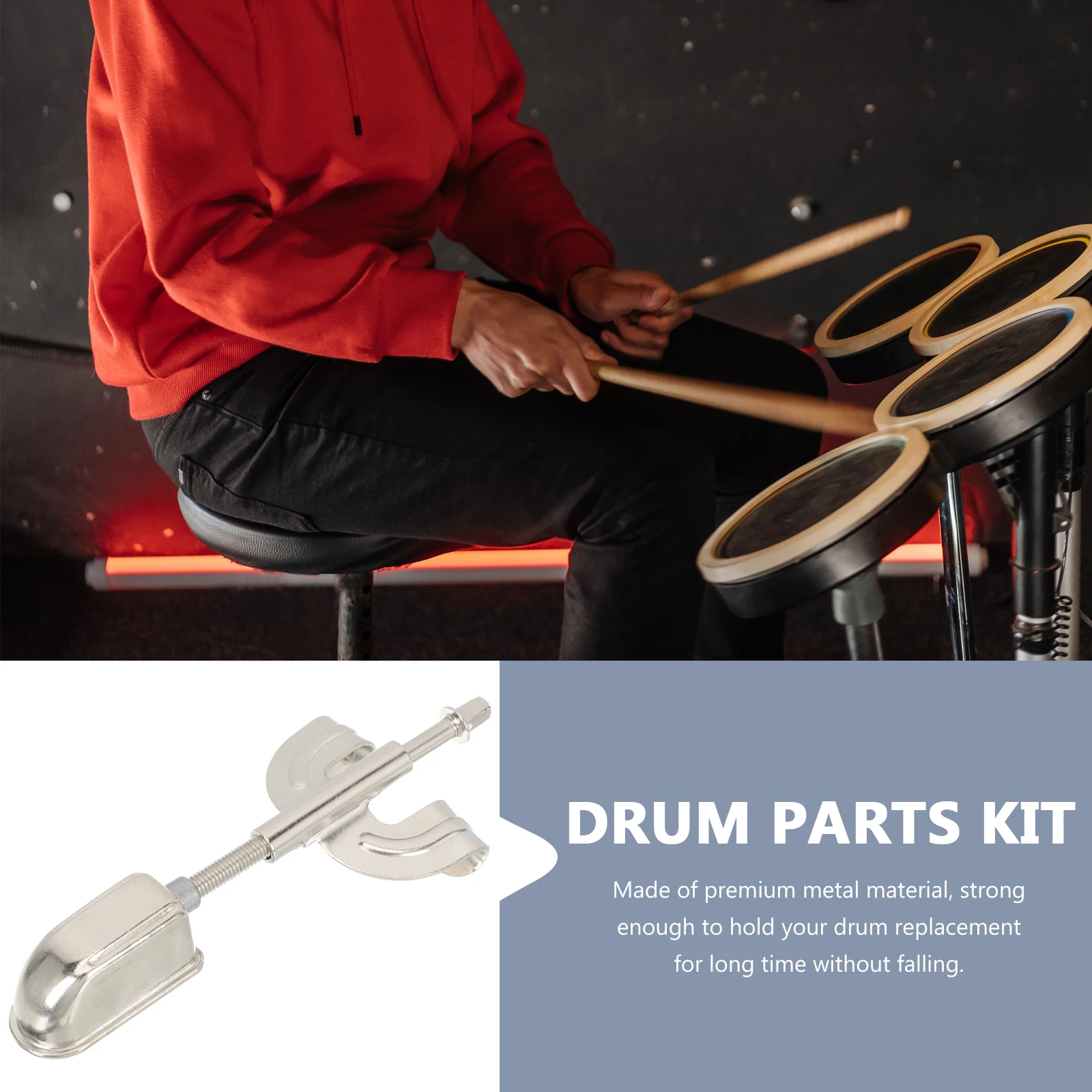 Durable Metal Drum Lugs Hooks Connectors Claw Parts for Bass Snare Drum Set Kits Lightweight Strong Replacement Accessories
Durable Metal Drum Lugs Hooks Connectors Claw Parts for Bass Snare Drum Set Kits Lightweight Strong Replacement Accessories