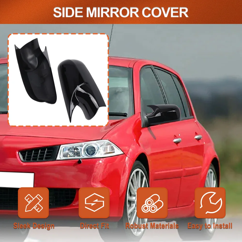 2PCS Rearview Mirror Cover Wing Side Mirror Cap for RENAULT MEGANE II 2002-2008 SCENIC II 2003-2009 8200217947 8200246786
2PCS Rearview Mirror Cover Wing Side Mirror Cap for RENAULT MEGANE II 2002-2008 SCENIC II 2003-2009 8200217947 8200246786