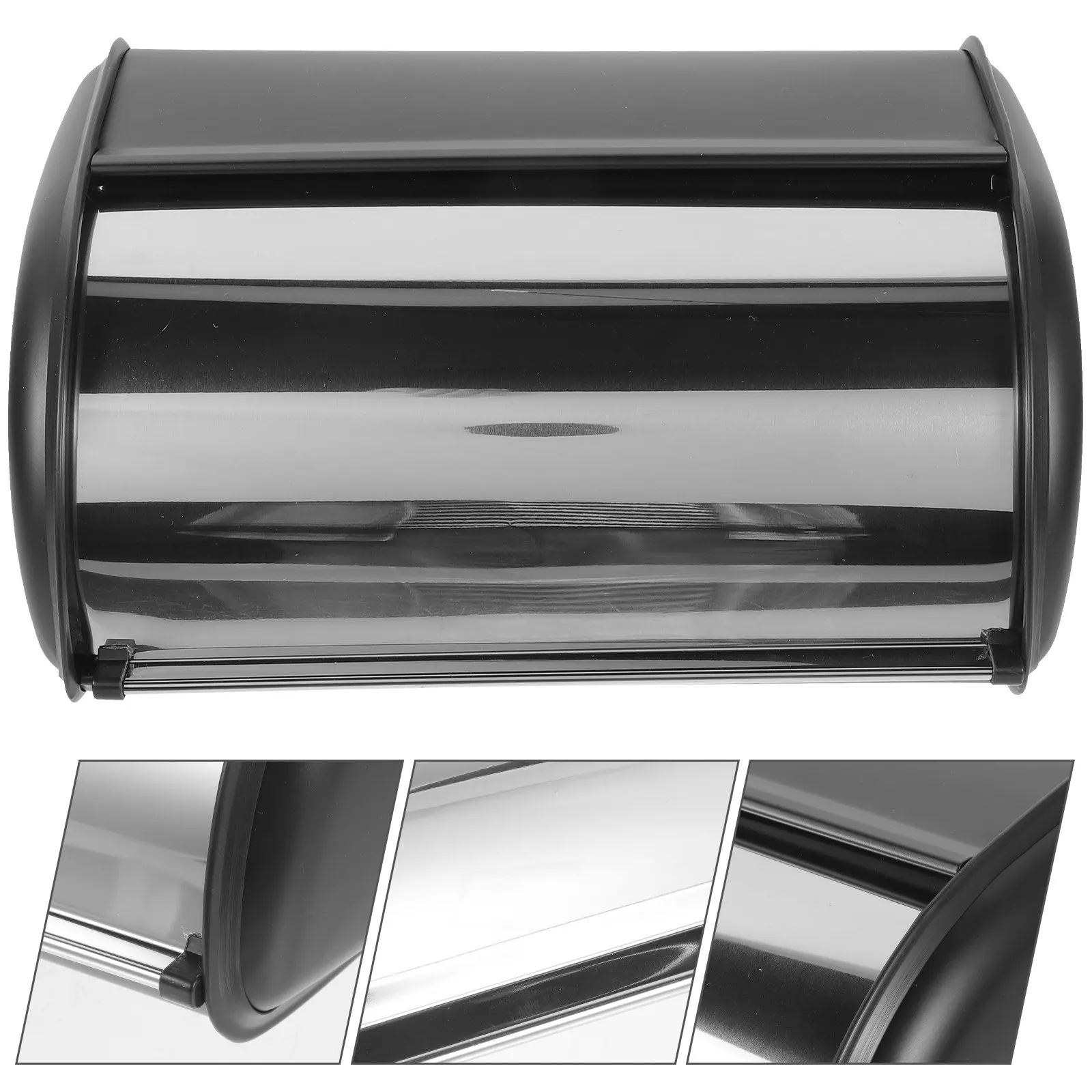 Bread Bin Stainless Steel Boxes Holder for Kitchen Storage Counter Loaf Container
Bread Bin Stainless Steel Boxes Holder for Kitchen Storage Counter Loaf Container