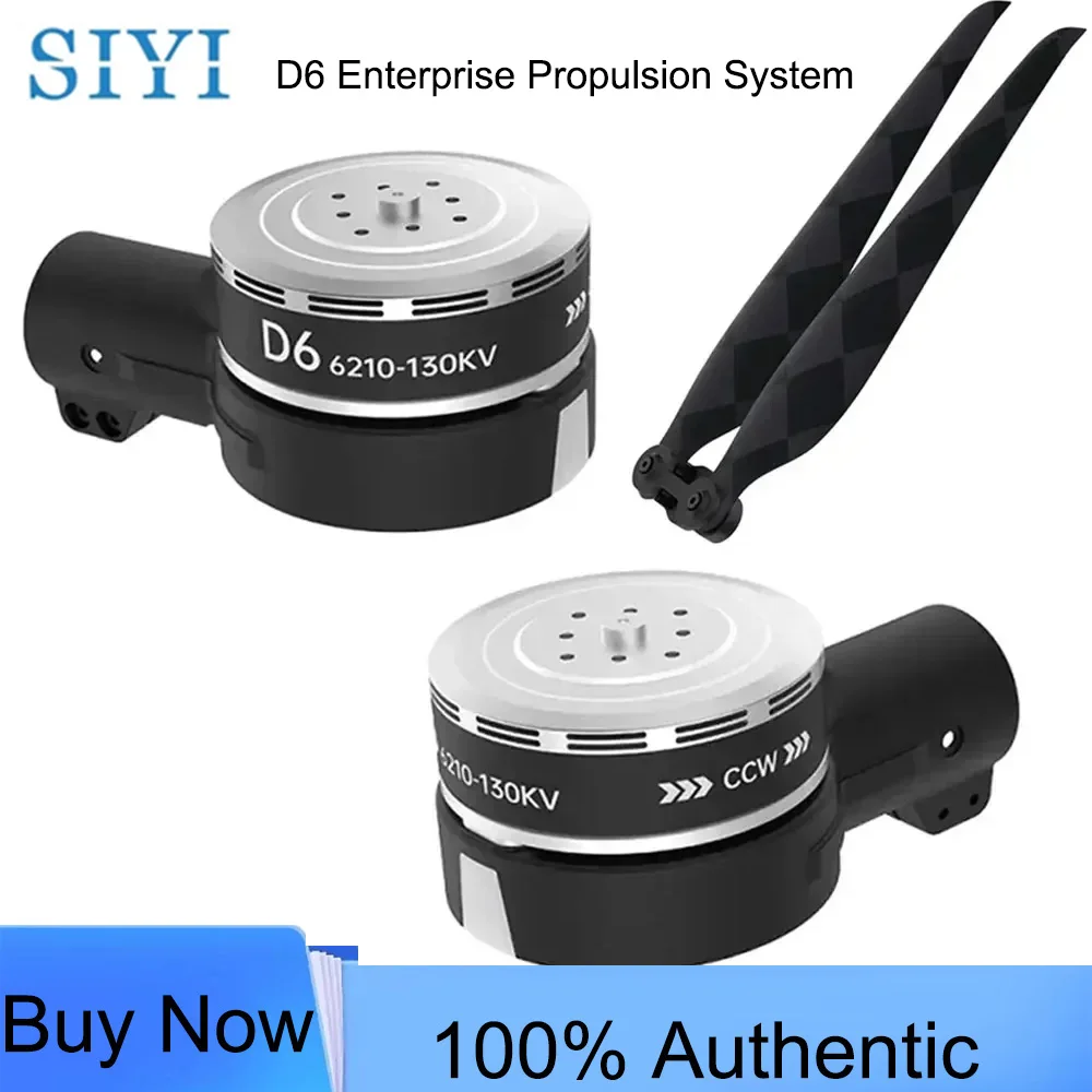 SIYI D6 Enterprise Propulsion System Brushless ESC Integrated with Straight And Foldable Propellers for Industrial Power Motor
SIYI D6 Enterprise Propulsion System Brushless ESC Integrated with Straight And Foldable Propellers for Industrial Power Motor