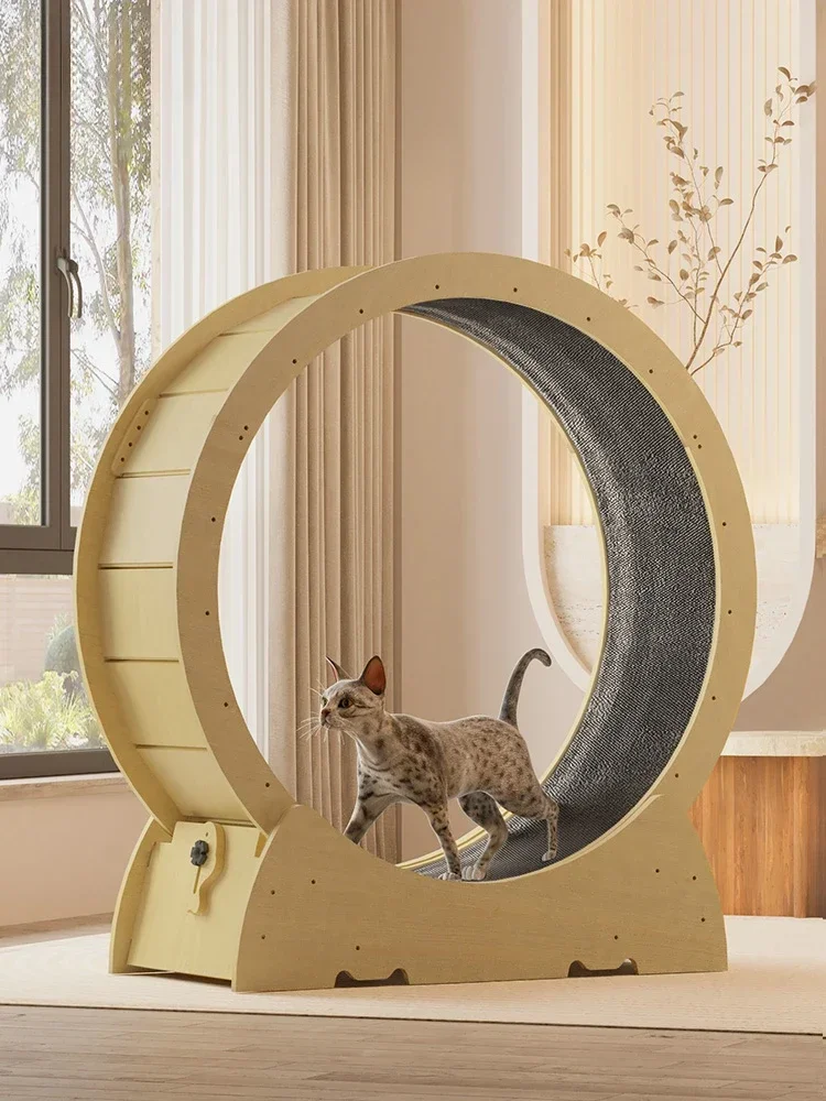 Cat treadmill silent cat running wheel pet sports fitness roller toy cat climbing frame
Cat treadmill silent cat running wheel pet sports fitness roller toy cat climbing frame