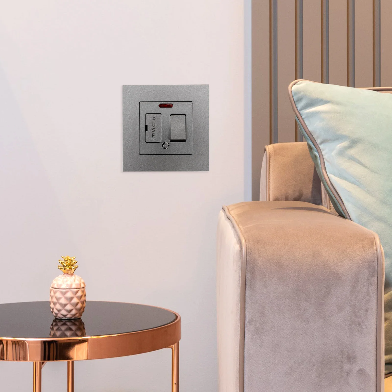 Fused Panel Wall-Mounted Electrical Fuse Switch For Kitchen Appliance Replacement Sturdy Safety Protection Switch Part
Fused Panel Wall-Mounted Electrical Fuse Switch For Kitchen Appliance Replacement Sturdy Safety Protection Switch Part