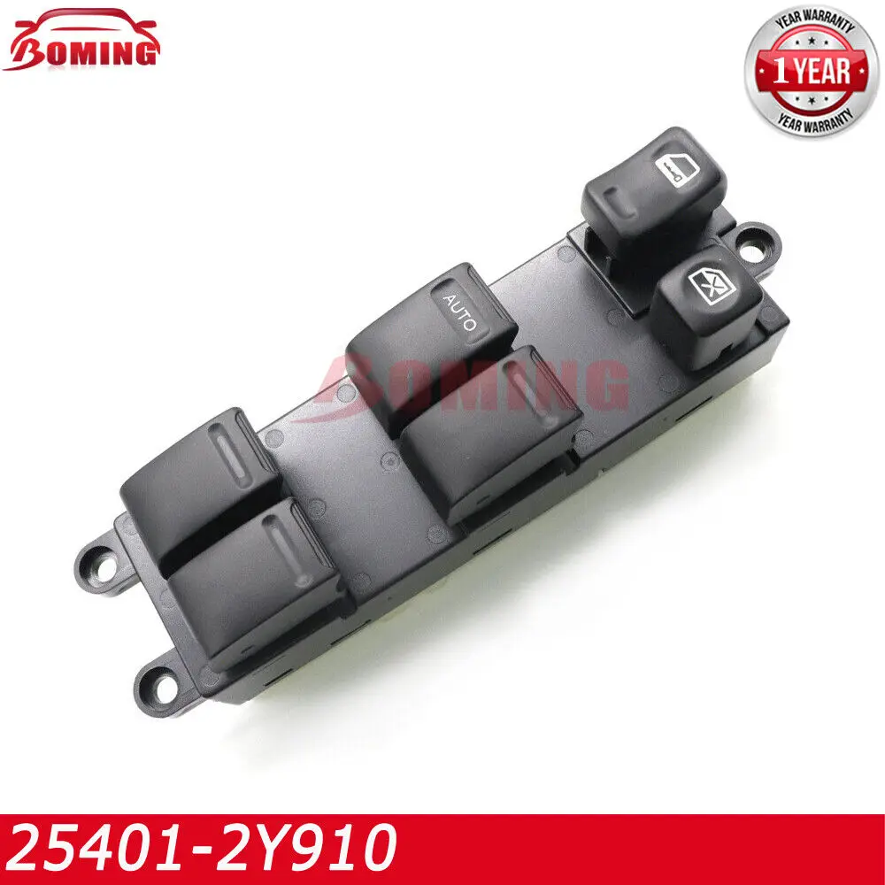 Power Window Lifter Master Control Switch 25401-2Y910 For Nissan Maxima Subaru Impreza Infiniti I35 1999-2006 25401-4Y100
Power Window Lifter Master Control Switch 25401-2Y910 For Nissan Maxima Subaru Impreza Infiniti I35 1999-2006 25401-4Y100