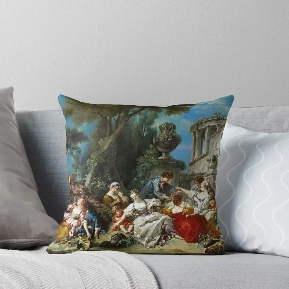 Francois Boucher - The Bird Catchers Throw Pillow Anime Embroidered Cushion Cover Cushion Cover For Sofa pillow
Francois Boucher - The Bird Catchers Throw Pillow Anime Embroidered Cushion Cover Cushion Cover For Sofa pillow