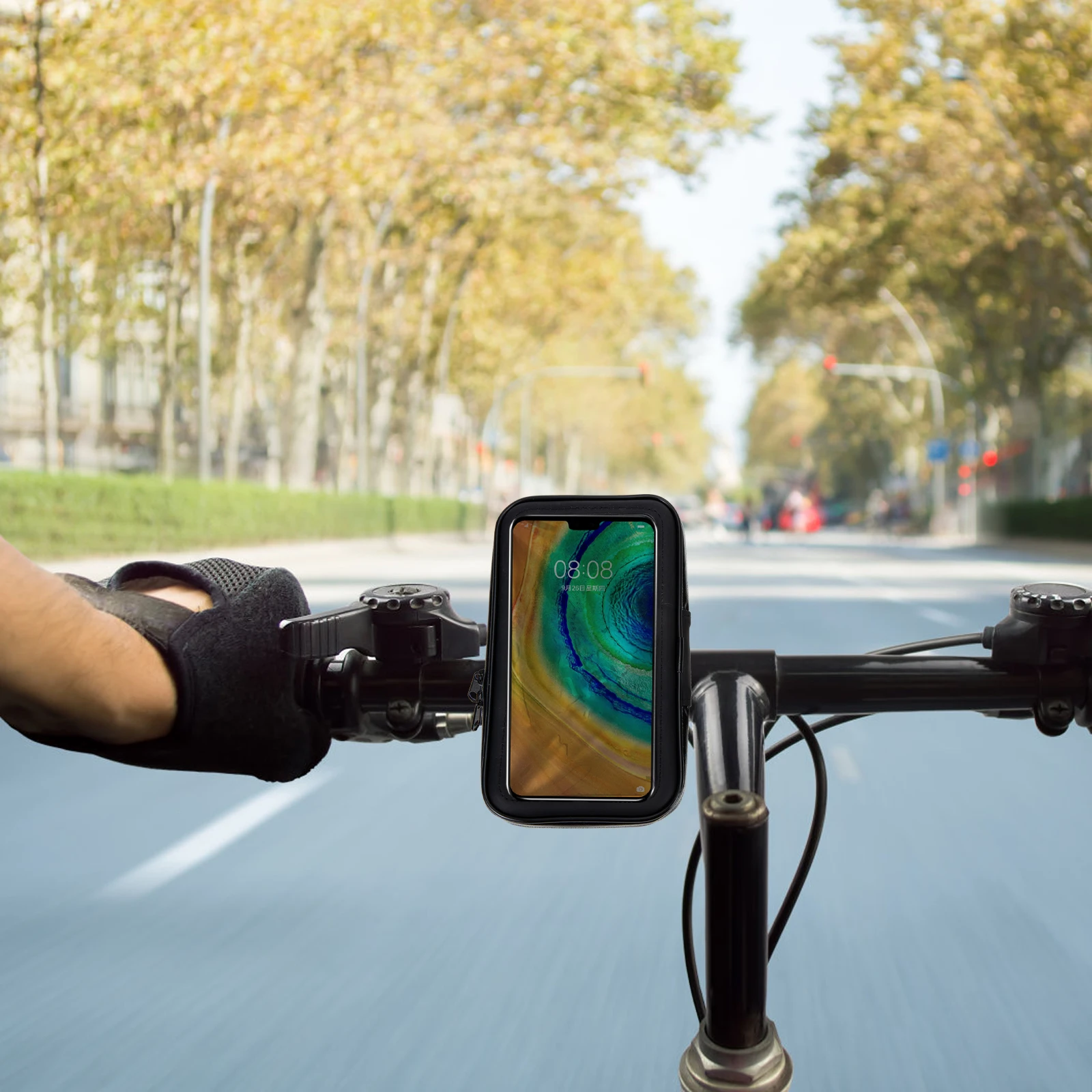Waterproof Bike Phone Bag Durable ABS Pouch Front Frame Mount 360 Degree Rotatable Compatible Smartphone Storage
Waterproof Bike Phone Bag Durable ABS Pouch Front Frame Mount 360 Degree Rotatable Compatible Smartphone Storage