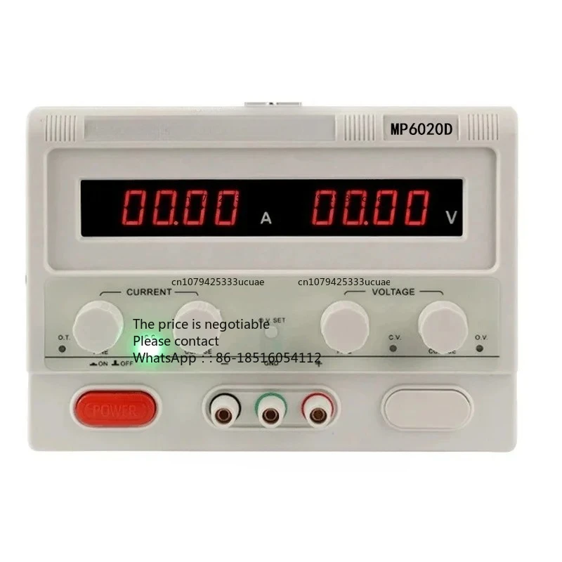 MP6020D 60V 20A DC Power Supply DC Regulated Power Supply for Laboratory, Scientific Research and Teaching
MP6020D 60V 20A DC Power Supply DC Regulated Power Supply for Laboratory, Scientific Research and Teaching