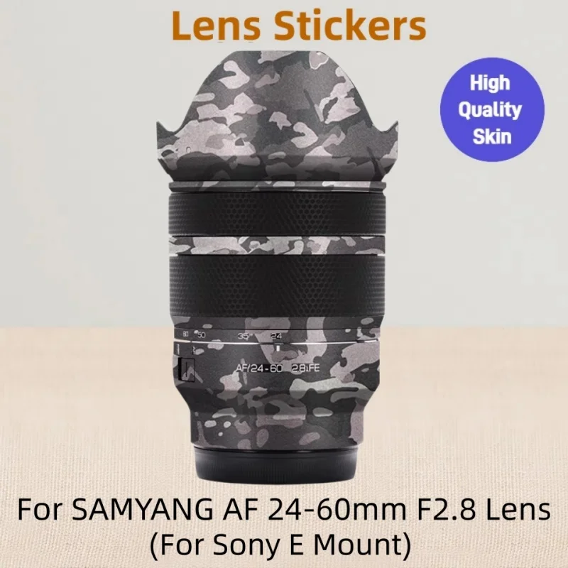 Decal Skin for Samyang AF24-60 F2.8 FE Mount lens Skin FOR Samyang AF 24-60mm F2.8 Lens Cover 2460 Lens skin Wrap Film
Decal Skin for Samyang AF24-60 F2.8 FE Mount lens Skin FOR Samyang AF 24-60mm F2.8 Lens Cover 2460 Lens skin Wrap Film