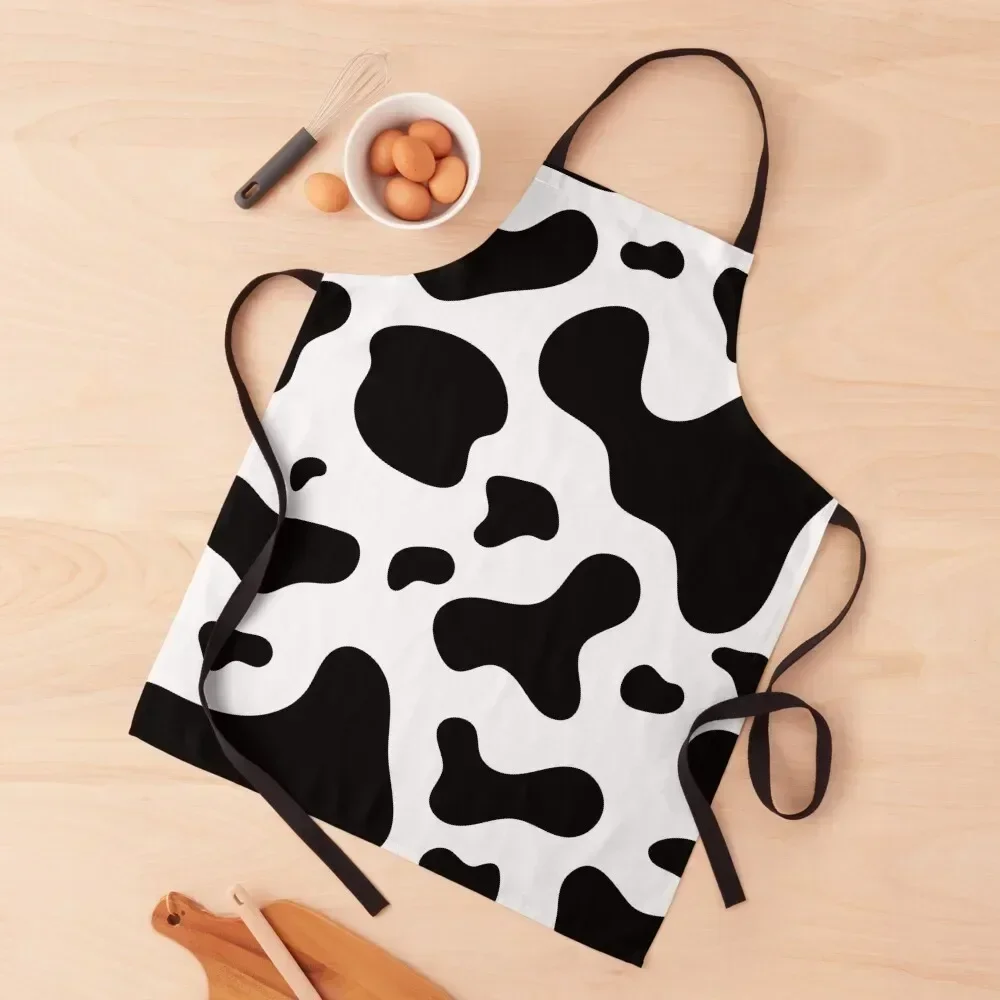 Simple Cow Print in Black Apron Women's Dress kitchen jacket woman For Cooking Apron
Simple Cow Print in Black Apron Women's Dress kitchen jacket woman For Cooking Apron