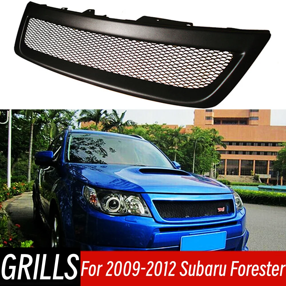 For Subaru Forester 2009-2012 Front Bumper Racing Grills Black Carbon Grille Air Intake Styling Car Exterior Tuning Accessories
For Subaru Forester 2009-2012 Front Bumper Racing Grills Black Carbon Grille Air Intake Styling Car Exterior Tuning Accessories
