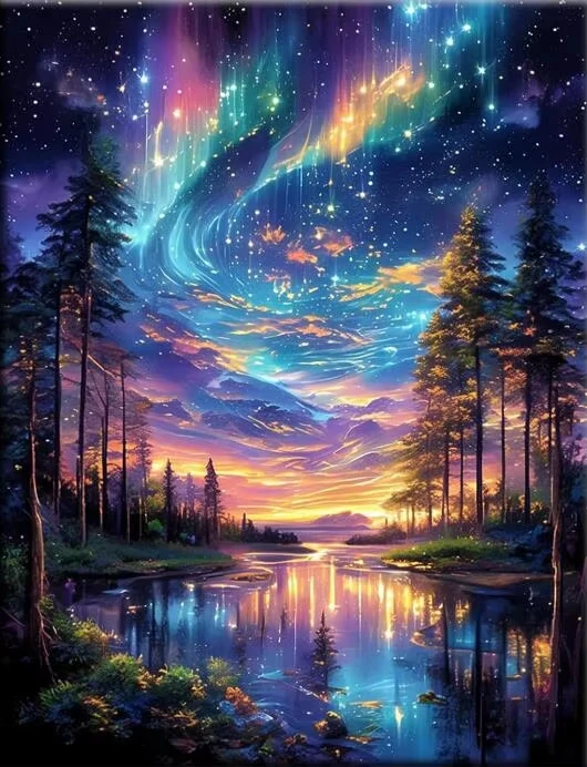 Colorful Starry Sky 500/1000/1200/2000 PCS Jigsaw Puzzles Family Activity Relaxing Games for Living Room Home Decor Gift
Colorful Starry Sky 500/1000/1200/2000 PCS Jigsaw Puzzles Family Activity Relaxing Games for Living Room Home Decor Gift