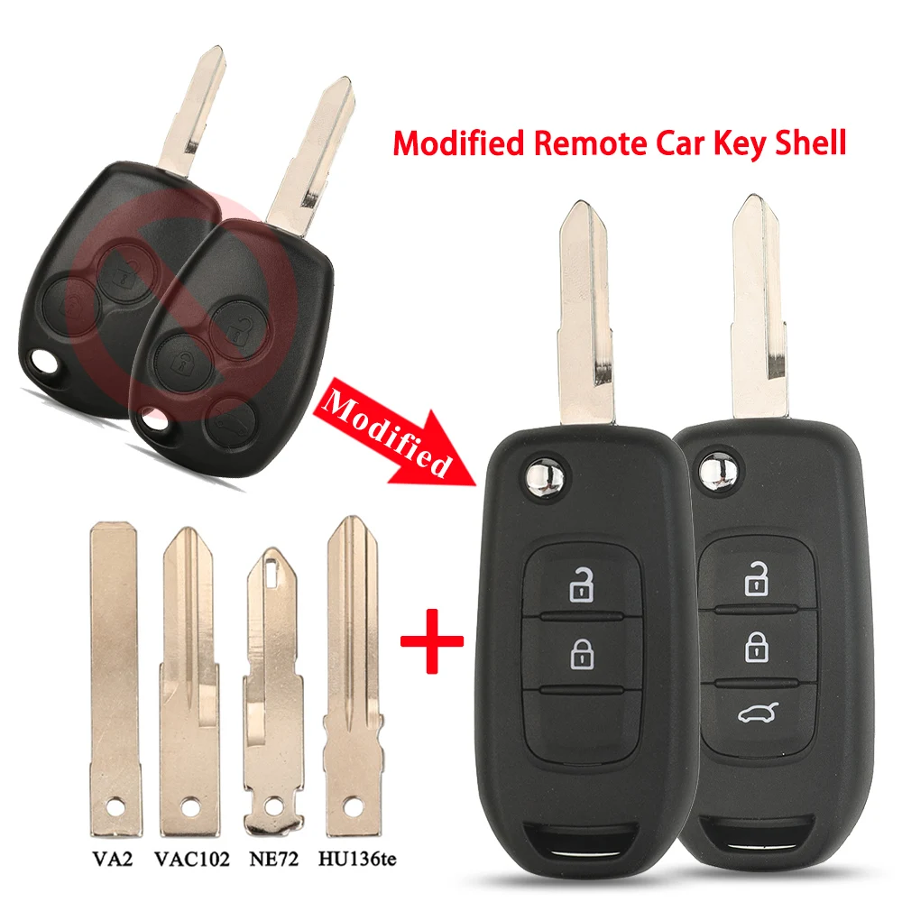 jingyuqin 2/3 кнопки для Renault Megan Modus Clio Modus Kangoo Logan Sandero Duster Opel Almera, модифицированный корпус для дистанционного ключа автомобиля
jingyuqin 2/3 кнопки для Renault Megan Modus Clio Modus Kangoo Logan Sandero Duster Opel Almera, модифицированный корпус для дистанционного ключа автомобиля