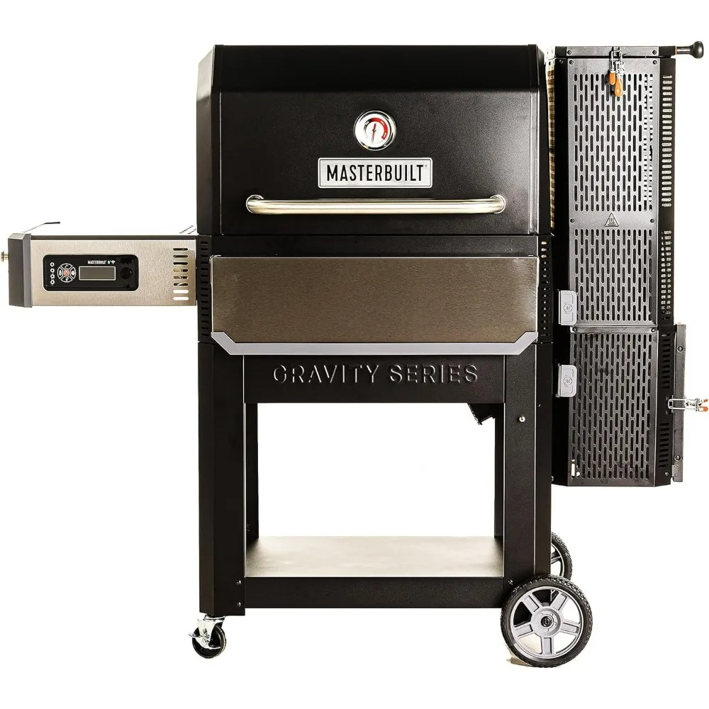 1050 Digital Charcoal Grill and Smoker with Digital Control, App Connectivity and 1,050 Cooking Square Inches in Black
1050 Digital Charcoal Grill and Smoker with Digital Control, App Connectivity and 1,050 Cooking Square Inches in Black