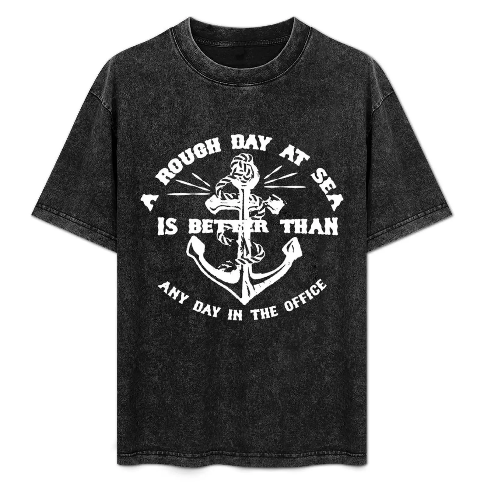 A ROUGH DAY AT SEA IS BETTER THAN ANY DAY IN THE OFFICE T-Shirt Athletic Quick Dry T-Shirt for Men
A ROUGH DAY AT SEA IS BETTER THAN ANY DAY IN THE OFFICE T-Shirt Athletic Quick Dry T-Shirt for Men