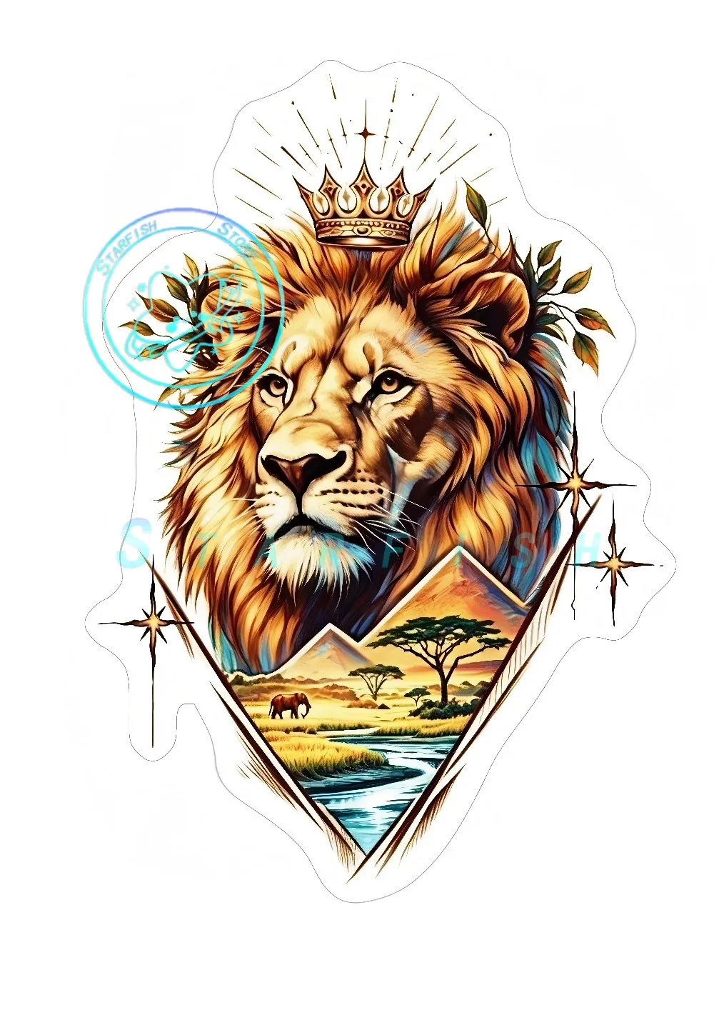 King and Homeland Forest King Car Decoration Stickers PVC Material Waterproof Sunscreen Spray Technology
King and Homeland Forest King Car Decoration Stickers PVC Material Waterproof Sunscreen Spray Technology