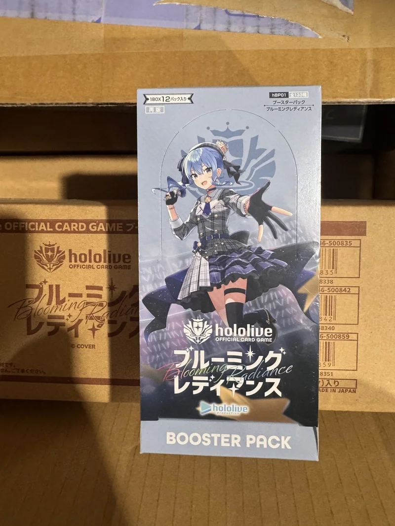 Hololive Tcg Trading Card Game Hbp01 Bp04 Blooming Radiance Japanese Version Sealed Original Booster Box toy
Hololive Tcg Trading Card Game Hbp01 Bp04 Blooming Radiance Japanese Version Sealed Original Booster Box toy