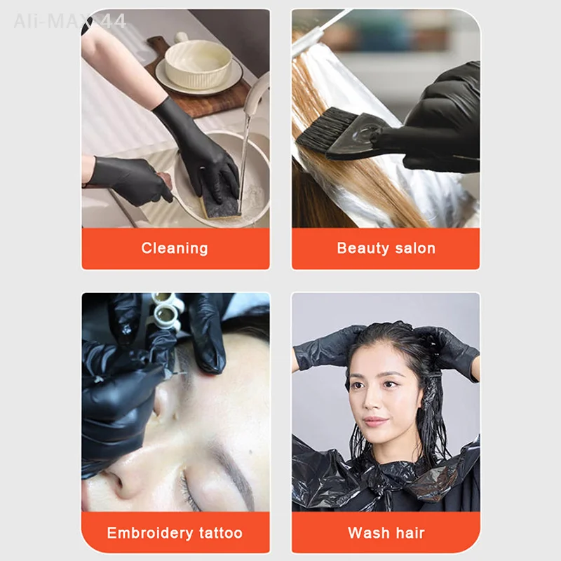 Hair Dye Glove Professional For Hair Styling And Dyeing Thick Latex Black Corrosion Resistance High Elasticity Hairdressing Tool
Hair Dye Glove Professional For Hair Styling And Dyeing Thick Latex Black Corrosion Resistance High Elasticity Hairdressing Tool