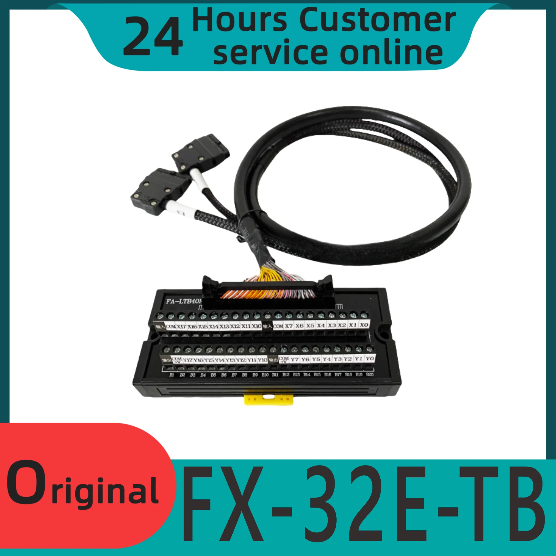 Brand new original FX5UC FX3GC dedicated connection cable+terminal block FX2C-I/O-CON+FX-32E-TB
Brand new original FX5UC FX3GC dedicated connection cable+terminal block FX2C-I/O-CON+FX-32E-TB