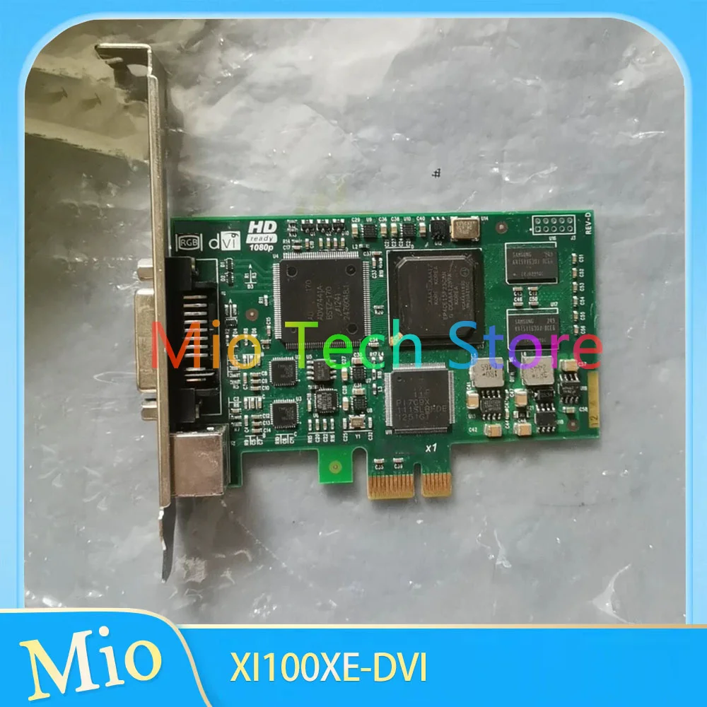 HDMI DVI VGA Video Capture Card XI100XE-DVI
HDMI DVI VGA Video Capture Card XI100XE-DVI