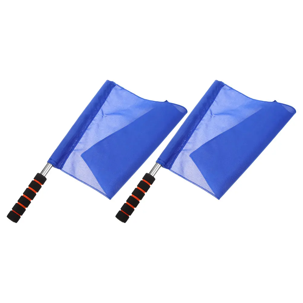 2pcs Multipurpose Durable Referee Flags Bright Traffic Control Sports Training Signal Cloth Foldable for Football
2pcs Multipurpose Durable Referee Flags Bright Traffic Control Sports Training Signal Cloth Foldable for Football