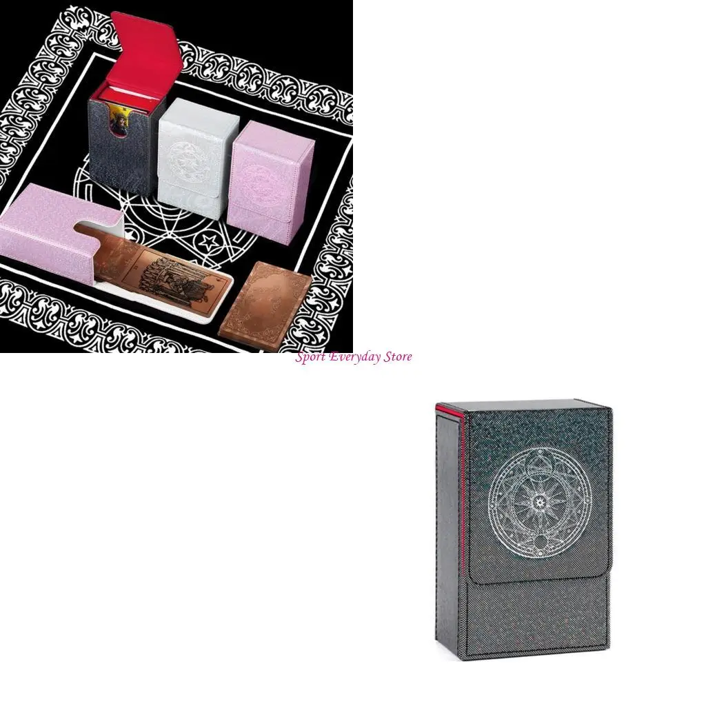 Sun Moon Tarots Card Box Pu кожаные таросовые карты корпуса портативная карта контейнер -контейнер держатель колоды выдерживает
Sun Moon Tarots Card Box Pu кожаные таросовые карты корпуса портативная карта контейнер -контейнер держатель колоды выдерживает