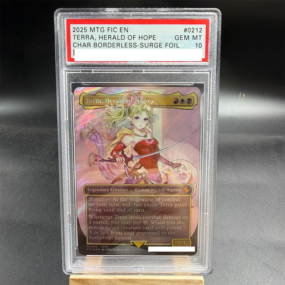 DIY TCG Rating Card 2025 MTG FIC EN HERALD OF HOPE M 0212 Collection Card Copy 10Points Rating Card Gift Toy
DIY TCG Rating Card 2025 MTG FIC EN HERALD OF HOPE M 0212 Collection Card Copy 10Points Rating Card Gift Toy