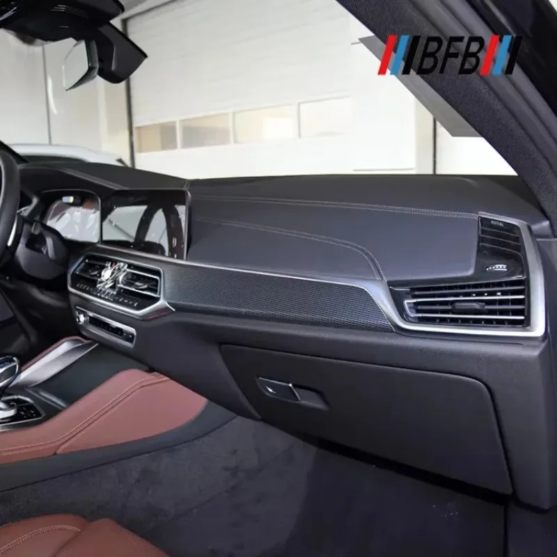 For BMW new X6 G06 Dry carbon fiber 2019-2022 interior central control instrument panel instrument left and right long trim
For BMW new X6 G06 Dry carbon fiber 2019-2022 interior central control instrument panel instrument left and right long trim