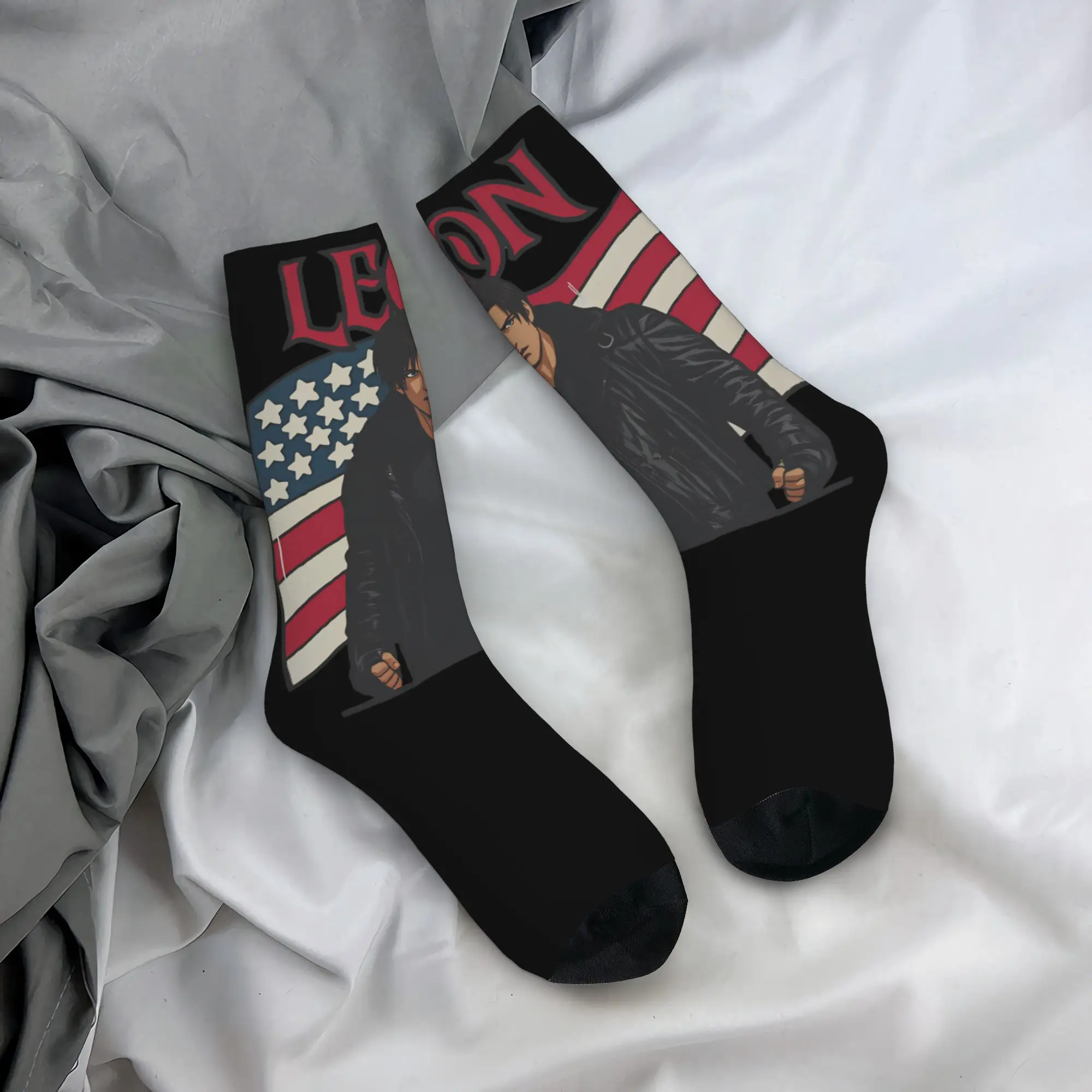Men Socks Leon Kennedy RE9 Requiem Residents Stockings Winter Kawaii Soft Breathable Socks Design Outdoor Sports Anti Skid Socks
Men Socks Leon Kennedy RE9 Requiem Residents Stockings Winter Kawaii Soft Breathable Socks Design Outdoor Sports Anti Skid Socks