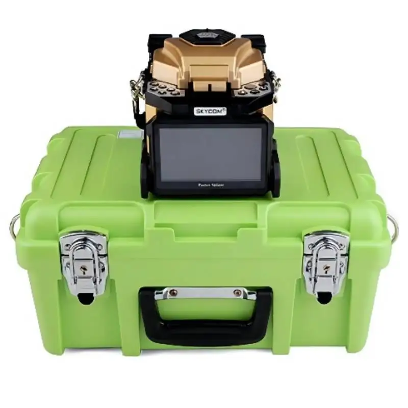DHL UPS FedEx Original Skycom T-308X FTTx Core Alignment ARC Fusion Splicer 8 Seconds Splicing Optic Fiber Welding Machine
DHL UPS FedEx Original Skycom T-308X FTTx Core Alignment ARC Fusion Splicer 8 Seconds Splicing Optic Fiber Welding Machine