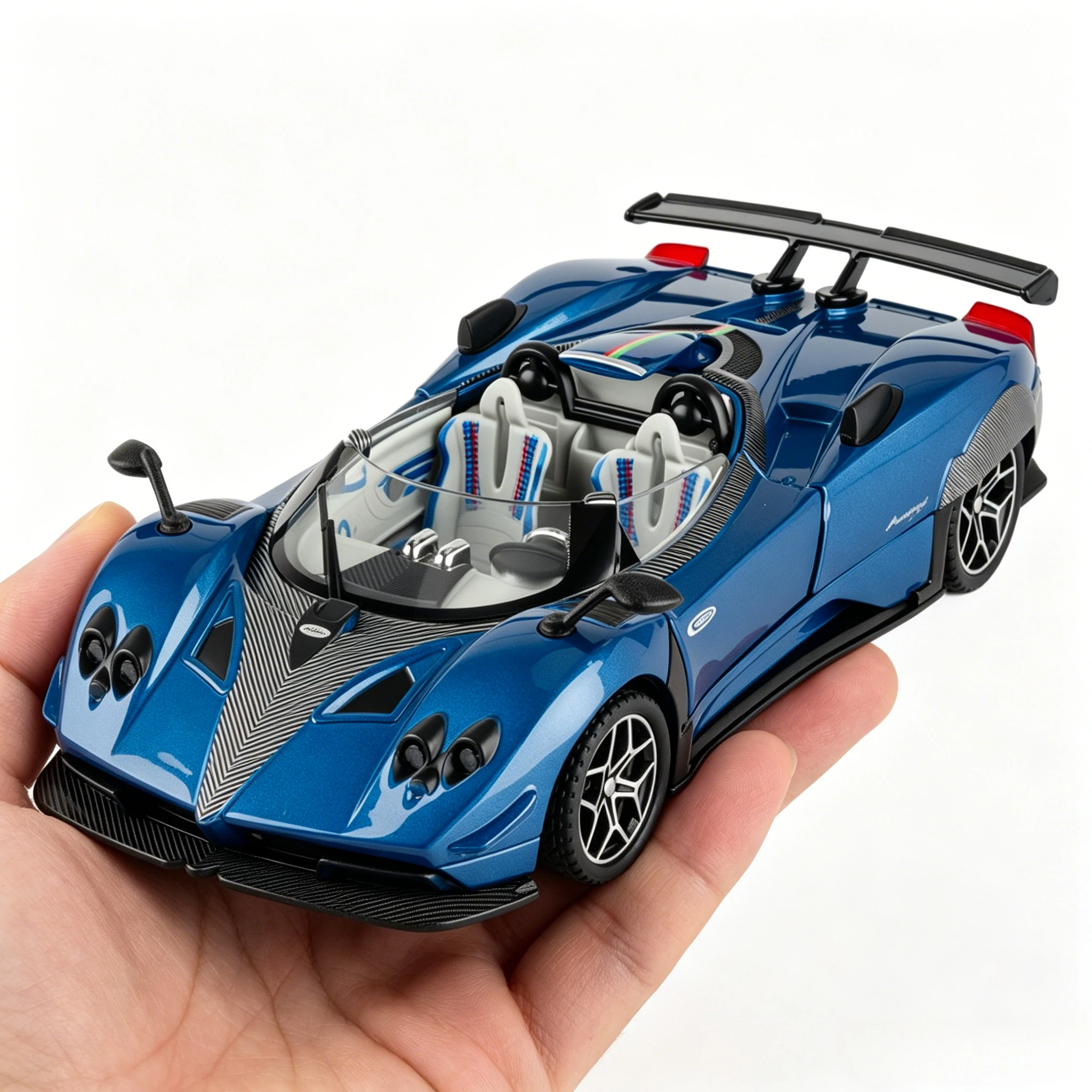 1:32 Zonda HP Diecast Alloy Sports Cars Model Toys with Sound Light Pull Back Doors Opened Vehice Boy Christmas Gifts
1:32 Zonda HP Diecast Alloy Sports Cars Model Toys with Sound Light Pull Back Doors Opened Vehice Boy Christmas Gifts