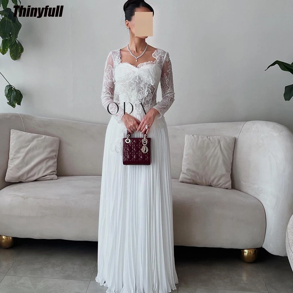 Thinyfull A-line Chiffon Prom Dresses Sweetheart Long Sleeves Dubai Evening Party Gowns Ruched 2024 Formal Occasion Dress
Thinyfull A-line Chiffon Prom Dresses Sweetheart Long Sleeves Dubai Evening Party Gowns Ruched 2024 Formal Occasion Dress