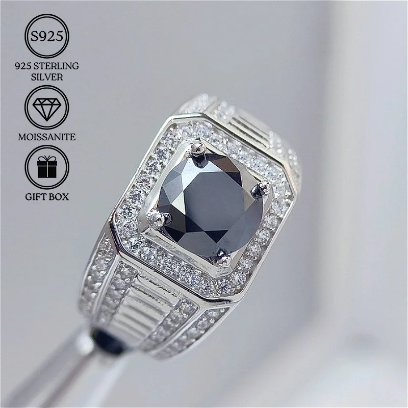 1PC 1/2 Carat Sparkling Moissanite Ring, S925 Silver. Ideal for Commuting, This Exquisite Piece Can Be Worn for Both Daily.
1PC 1/2 Carat Sparkling Moissanite Ring, S925 Silver. Ideal for Commuting, This Exquisite Piece Can Be Worn for Both Daily.