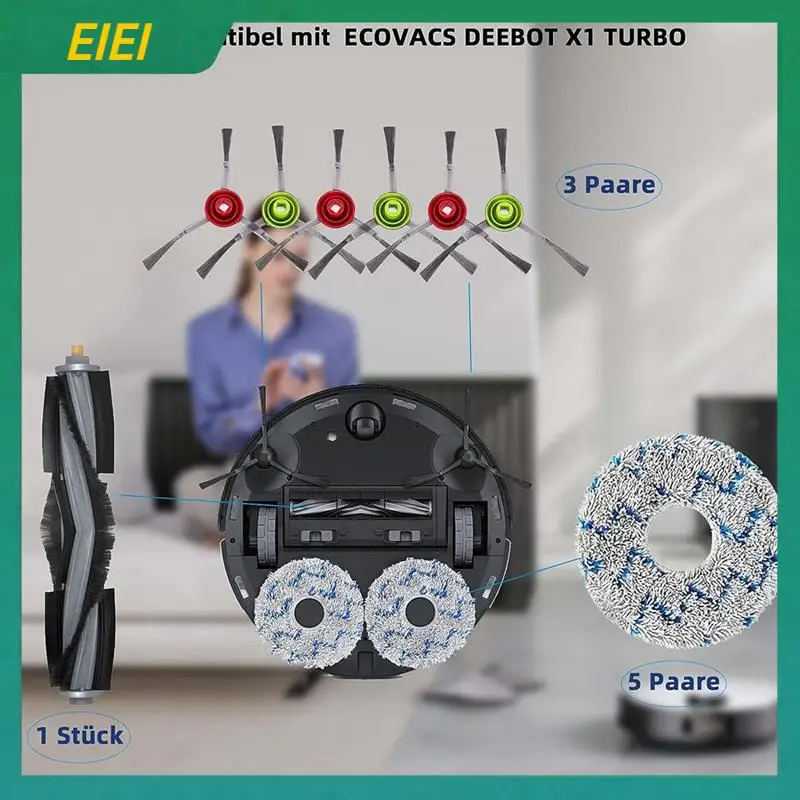 Аксессуары, как показано на рисунке. Аксессуары для пылесоса Ecovacs Deebot X1 Turbo, пылесос X1 Omni, насадки X1E Omni.
Аксессуары, как показано на рисунке. Аксессуары для пылесоса Ecovacs Deebot X1 Turbo, пылесос X1 Omni, насадки X1E Omni.