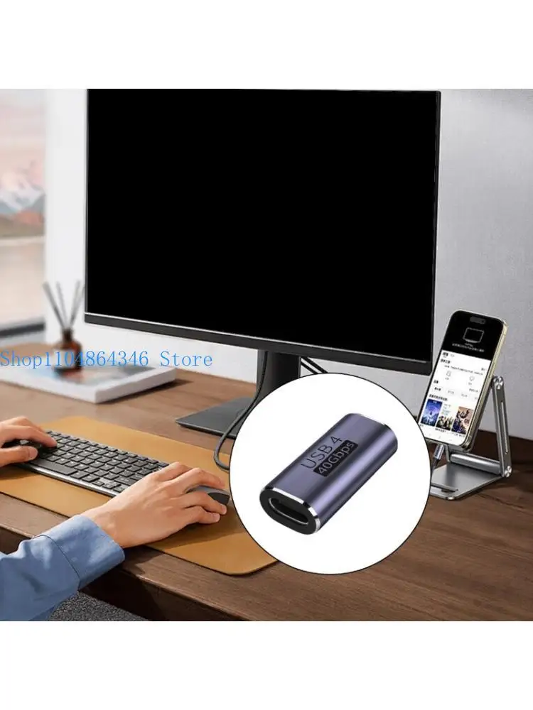 652F 100W Metal USB4.0 Type C Adapter 40Gbps Fast Data Transfer Adapter USB Charging
652F 100W Metal USB4.0 Type C Adapter 40Gbps Fast Data Transfer Adapter USB Charging