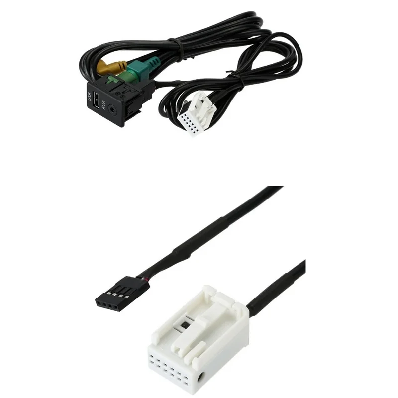 RCD510+310+300+RNS315 AUX USB Switch Cable FIT For VW MK6 Golf Jetta CC PASSAT B6 B7 Drop shipping
RCD510+310+300+RNS315 AUX USB Switch Cable FIT For VW MK6 Golf Jetta CC PASSAT B6 B7 Drop shipping