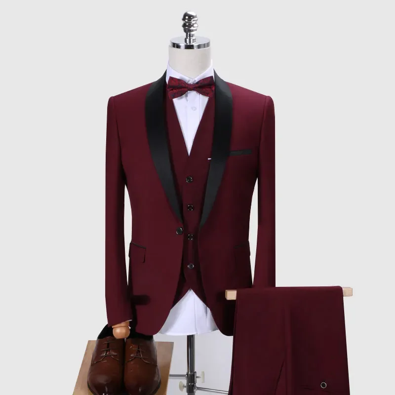 Men New Single Breasted Suits Blazer Single Breasted Sleeveless Vest Business Jacket Ankle Length Straight Pants Pockets Bow
Men New Single Breasted Suits Blazer Single Breasted Sleeveless Vest Business Jacket Ankle Length Straight Pants Pockets Bow