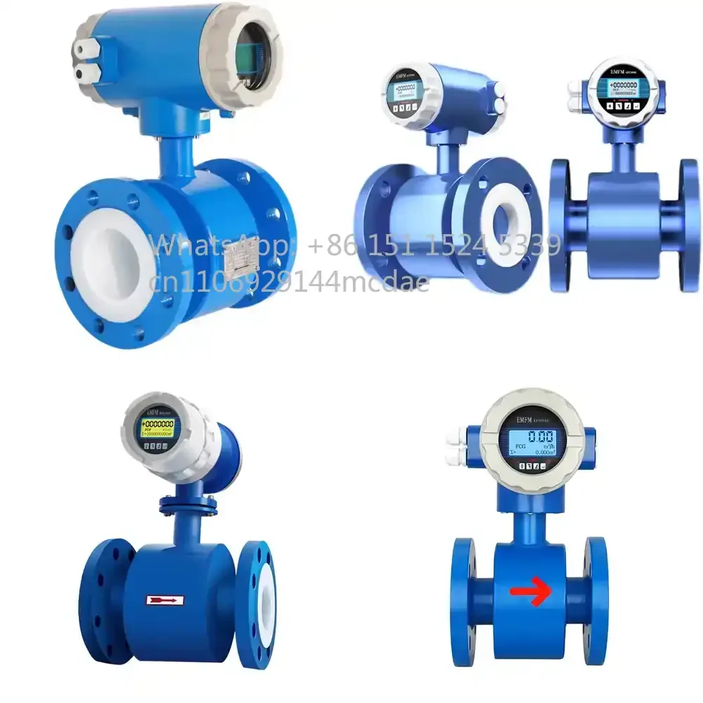 Stainless Steel Digital Electromagnetic Flow Meter for Pipe Installation for Fluid Sewage Liquid Air Measurement with LCD
Stainless Steel Digital Electromagnetic Flow Meter for Pipe Installation for Fluid Sewage Liquid Air Measurement with LCD