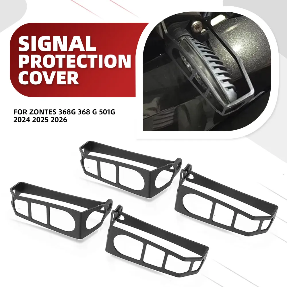 For ZONTES 368G 368 G 501G 2024 2025 2026 Front Rear Turn Signal LED Light Lndicator Lamp Protection Cover Shield 368-G ZT368G
For ZONTES 368G 368 G 501G 2024 2025 2026 Front Rear Turn Signal LED Light Lndicator Lamp Protection Cover Shield 368-G ZT368G