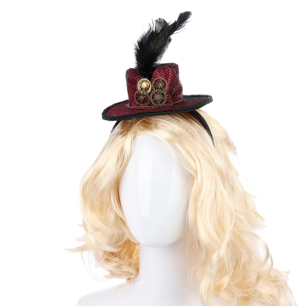 Carnival Party Retro Gothic Punk LOLITA Small Hat Headband Halloween Costume Headwear Lolita Accessories
Carnival Party Retro Gothic Punk LOLITA Small Hat Headband Halloween Costume Headwear Lolita Accessories