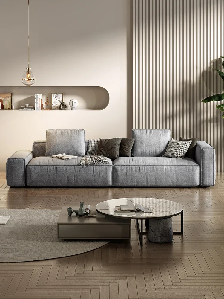 Italian Nordic Minimalist Cotton-Linen Sofa for Small Apartments - High-End Modern Living Room Furniture with Clean Lines, Neutr
Italian Nordic Minimalist Cotton-Linen Sofa for Small Apartments - High-End Modern Living Room Furniture with Clean Lines, Neutr