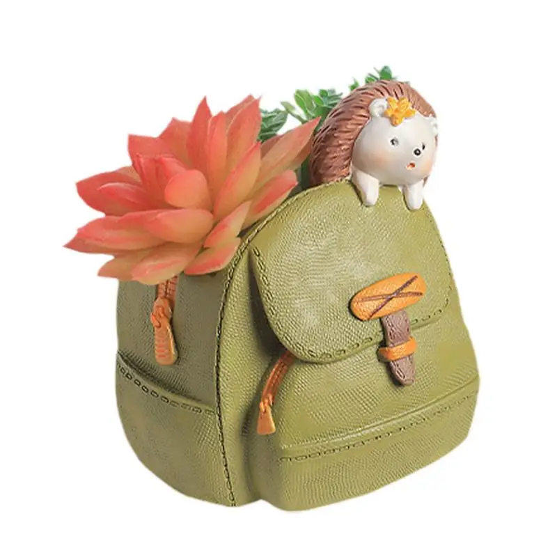 Planter Cute Animals With Schoolbag Shaped Cartoon Garden Supplies Decorations With Drainage Tray Flower Plant Pot Novelty
Planter Cute Animals With Schoolbag Shaped Cartoon Garden Supplies Decorations With Drainage Tray Flower Plant Pot Novelty