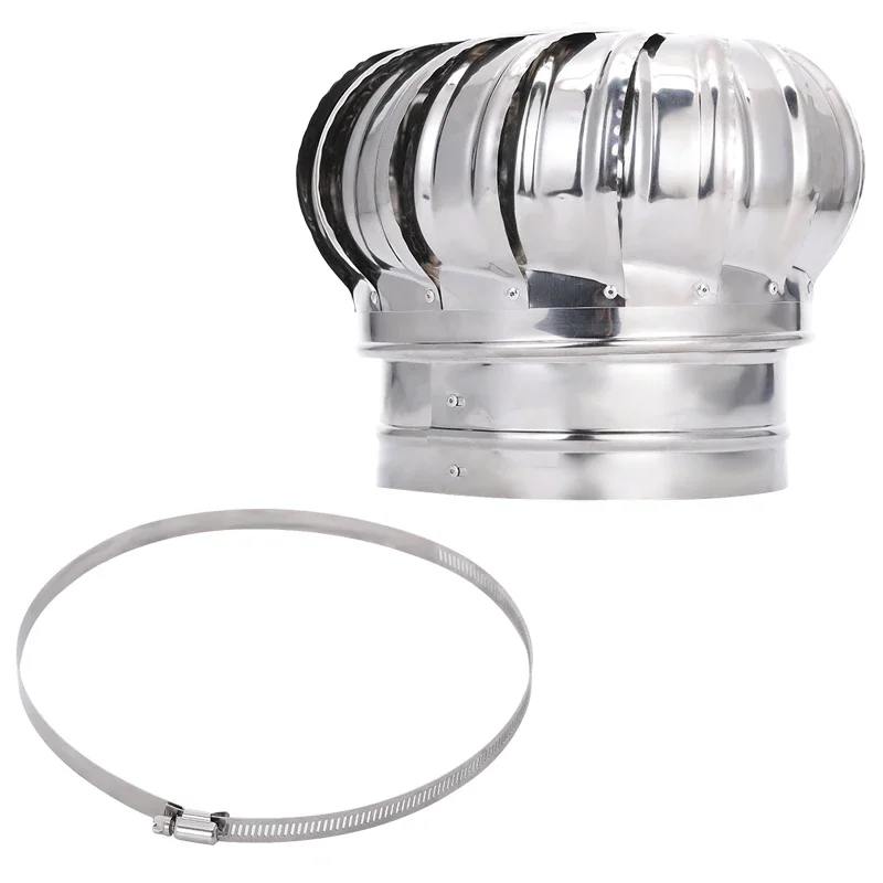 1 PCS Stainless Steel Unpowered Attic Roof Ventilation Fan Wind Turbine Factory Workshop High-Quality Exhaust Hood
1 PCS Stainless Steel Unpowered Attic Roof Ventilation Fan Wind Turbine Factory Workshop High-Quality Exhaust Hood
