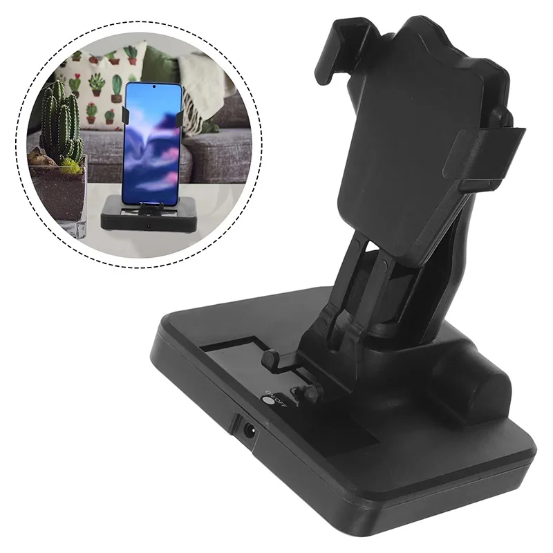Phone Bracket Lazy Automatic Walker Holder Automatic Swing Shake Phone Wiggler Pedometer Travel Use Desk Mute Automatic Swing
Phone Bracket Lazy Automatic Walker Holder Automatic Swing Shake Phone Wiggler Pedometer Travel Use Desk Mute Automatic Swing