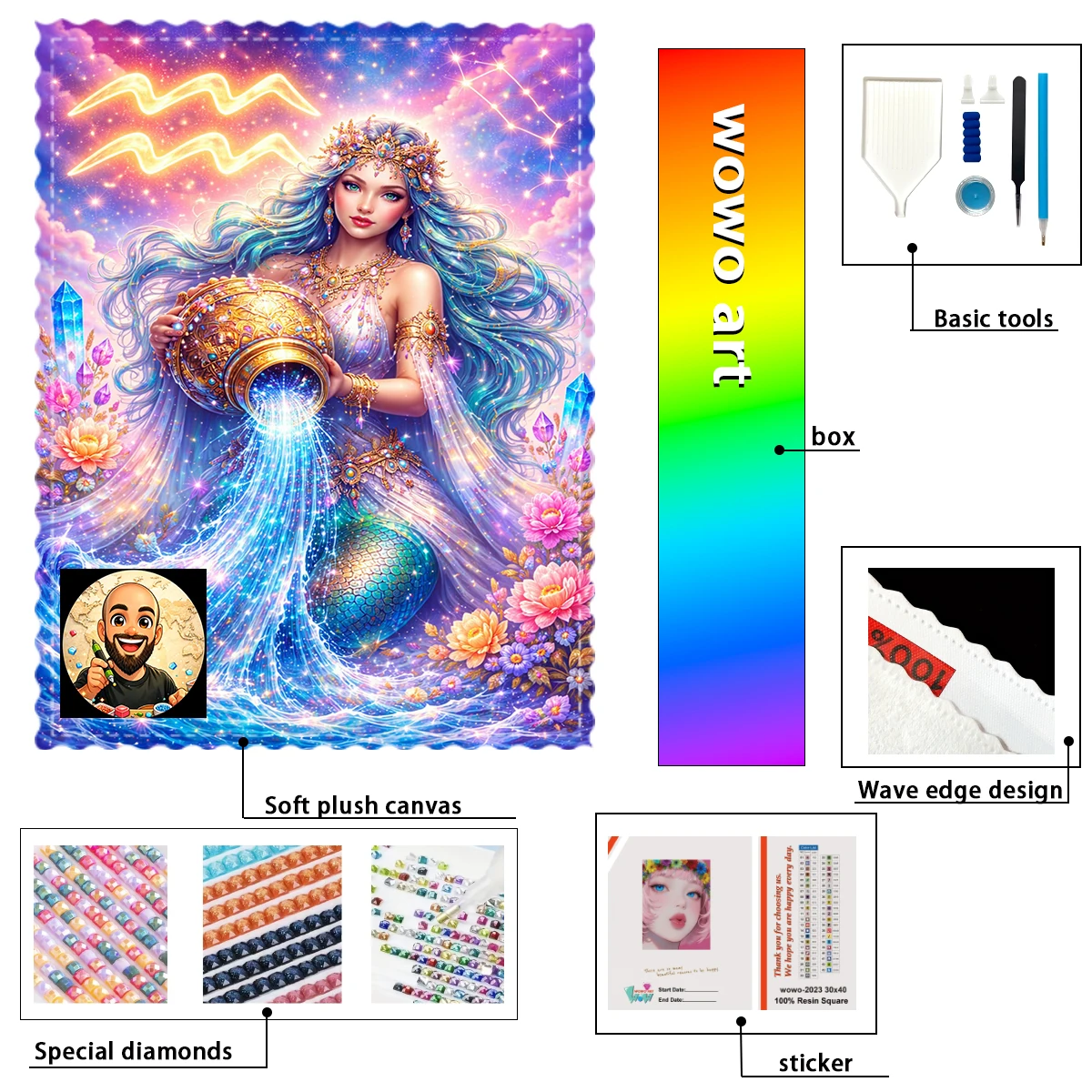 【Davicillo91 Diamond Art】12 вариантов изображений. Смола FD, AB, CR и MT, ослепительно переплетенные с флокированной тканью, как основа.
【Davicillo91 Diamond Art】12 вариантов изображений. Смола FD, AB, CR и MT, ослепительно переплетенные с флокированной тканью, как основа.