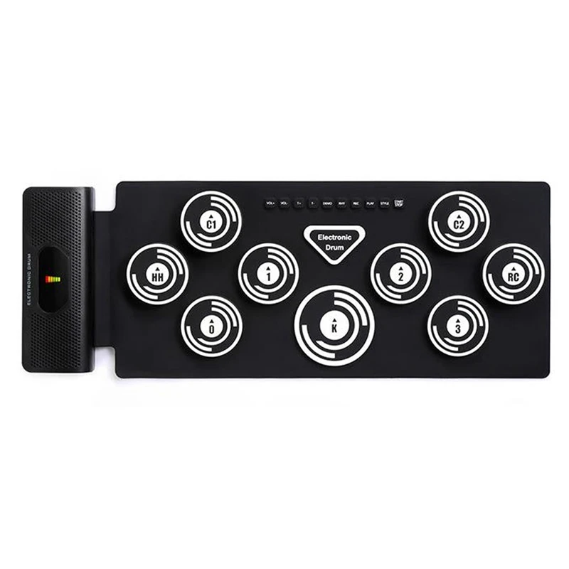Electronic Drum Machine Portable Drum Roll Up Drum Practice Drum Pad Portable For Kids Children Beginners Beginner
Electronic Drum Machine Portable Drum Roll Up Drum Practice Drum Pad Portable For Kids Children Beginners Beginner