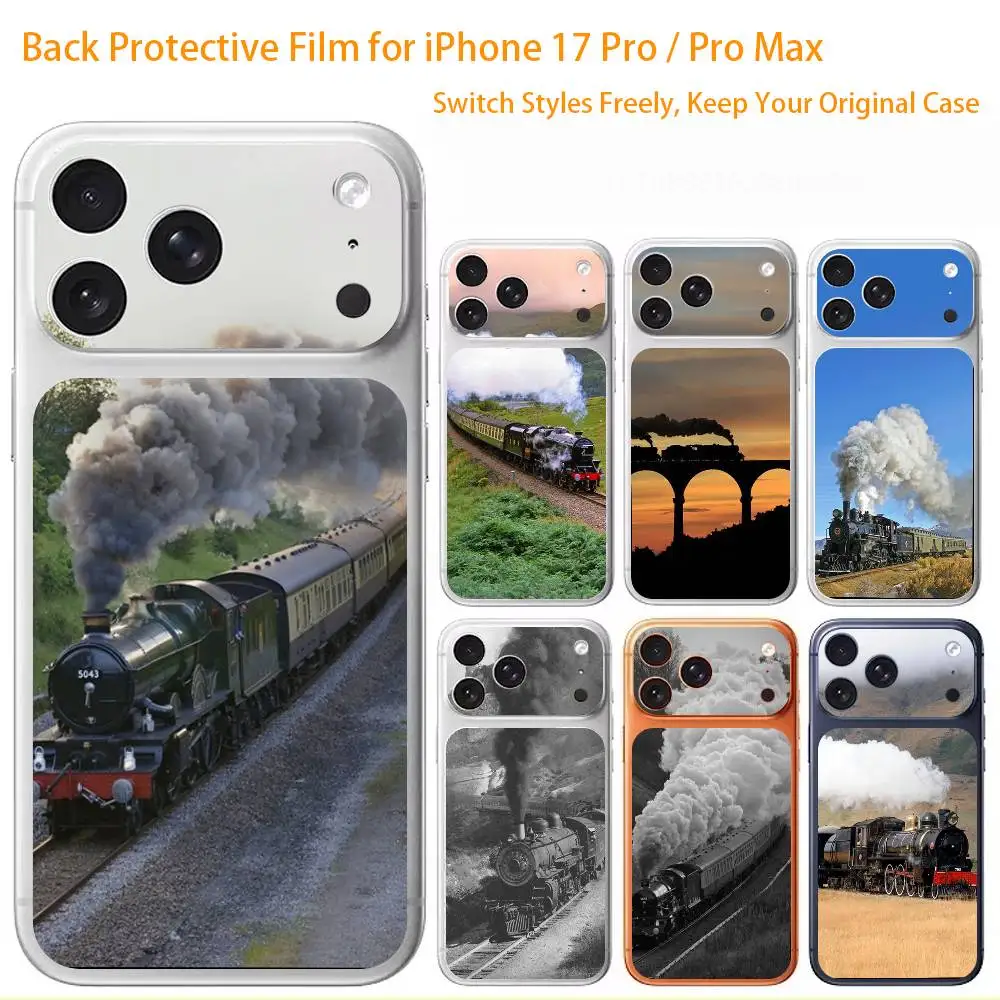 Train Classic Steam 3D Full Body Skin Decal for iPhone 17/Pro/Pro Max Color Rear Protective Sticker
Train Classic Steam 3D Full Body Skin Decal for iPhone 17/Pro/Pro Max Color Rear Protective Sticker
