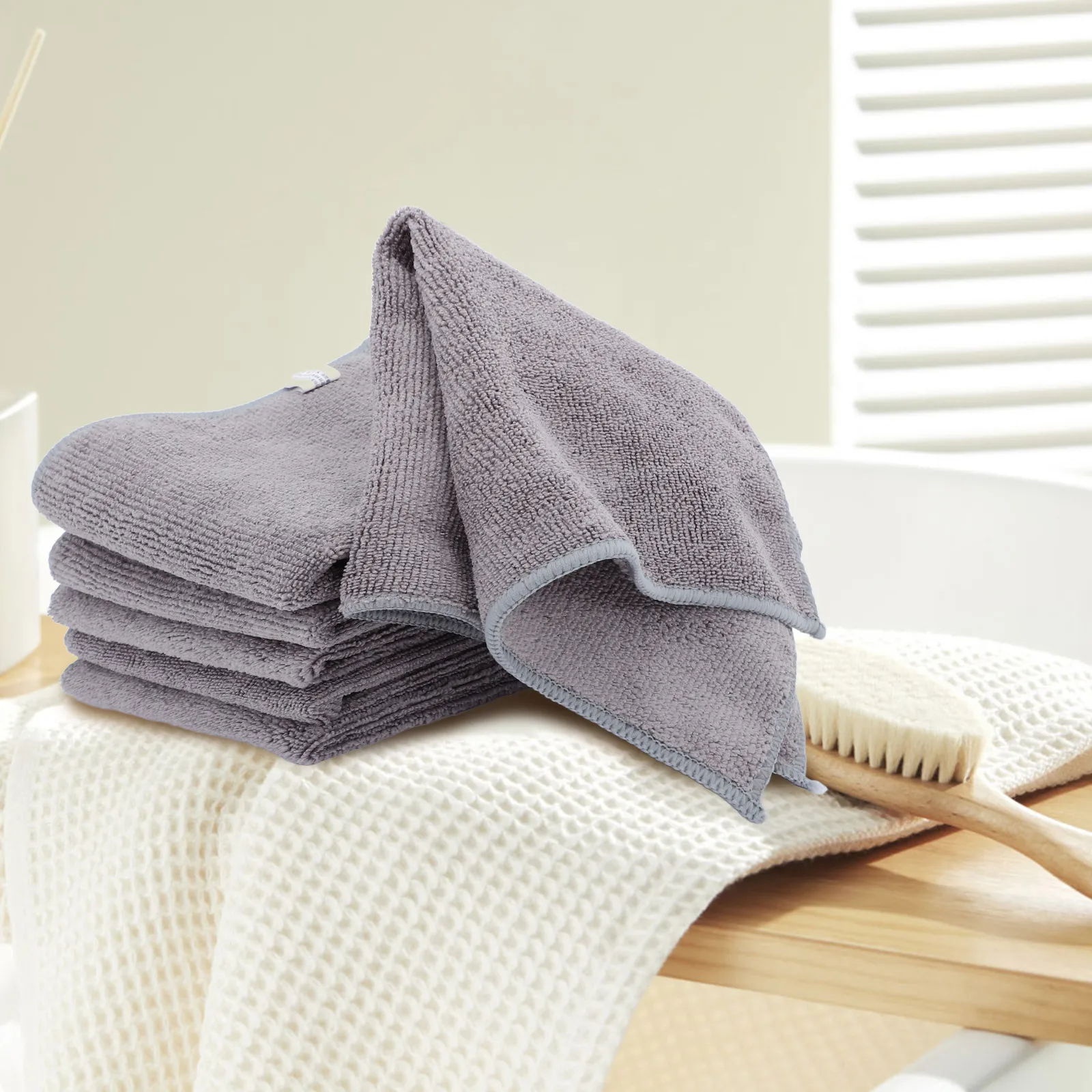 12Pcs Absorbent Cleaning Cloth Multifunctional Microfiber Towels for Car Drying and Household Use Dish Towels Cleaning Cloth
12Pcs Absorbent Cleaning Cloth Multifunctional Microfiber Towels for Car Drying and Household Use Dish Towels Cleaning Cloth