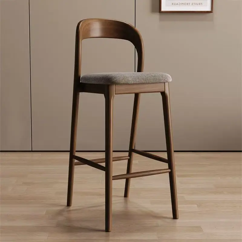 Nordic Designer Solid Wood Bar Chairs Counter Stools Island Table Dining Chair Kitchen High Legged Stool Light Luxury Furniture
Nordic Designer Solid Wood Bar Chairs Counter Stools Island Table Dining Chair Kitchen High Legged Stool Light Luxury Furniture