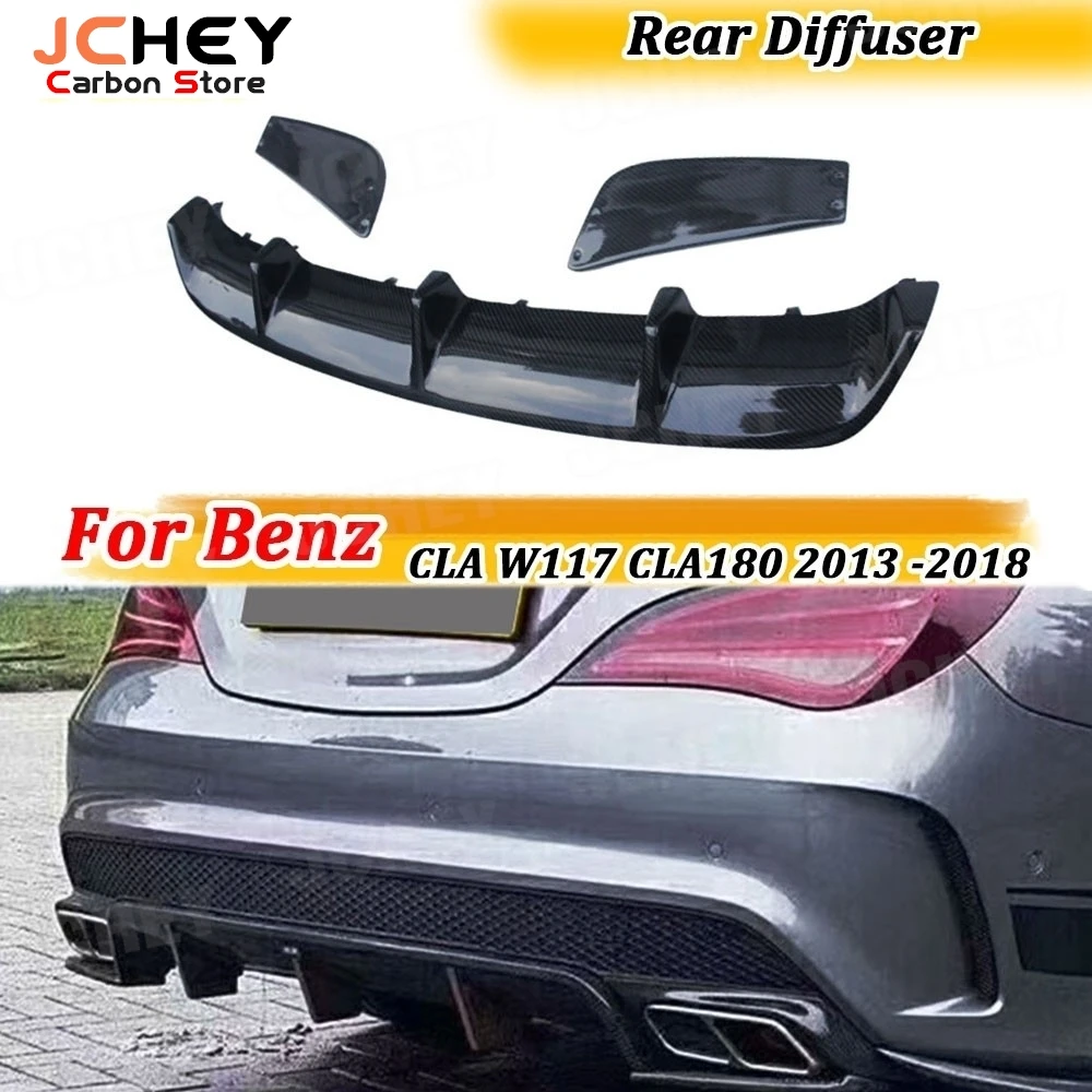 JCHEY Carbon Fiber FRP Rear Bumper Diffuser Splitters For Benz CLA W117 CLA180 CLA200 CLA250 CLA45 For AMG 2013 -2018
JCHEY Carbon Fiber FRP Rear Bumper Diffuser Splitters For Benz CLA W117 CLA180 CLA200 CLA250 CLA45 For AMG 2013 -2018