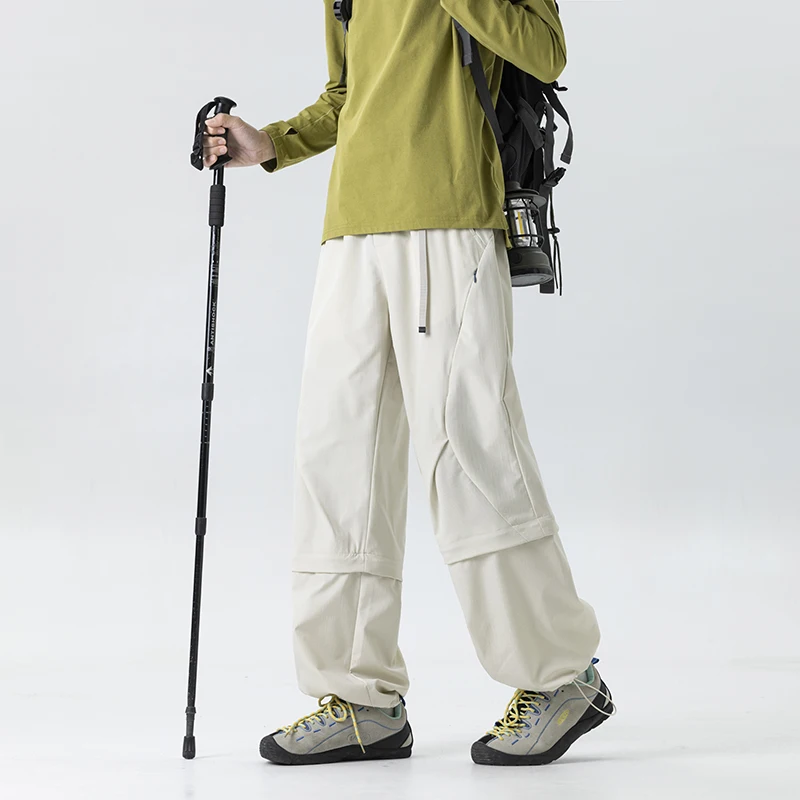 Men Techwear Trousers Couple Sport Pant Men Spring Summer Outdoor Loose Casual Detachable Leg Track Waterproof Cargo Pants
Men Techwear Trousers Couple Sport Pant Men Spring Summer Outdoor Loose Casual Detachable Leg Track Waterproof Cargo Pants